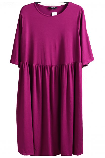 Dámské fialové šaty / SIMPLY BE / XXXXL (54) / UK 26 / ANGLIE