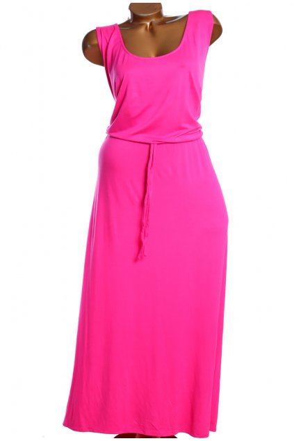 Dámské růžové šaty / CAPSULE / XXXXL+ (58) / UK 30 / ANGLIE