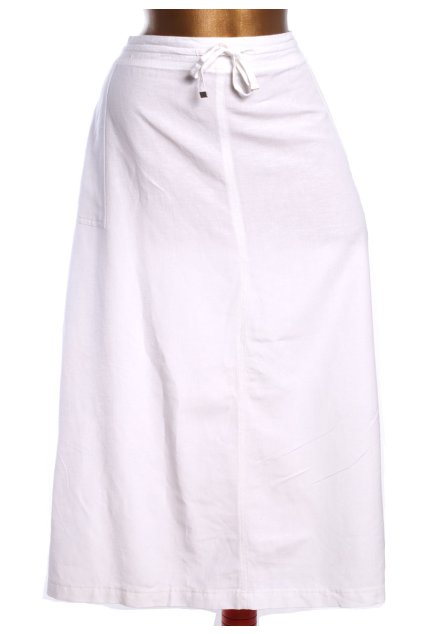 Dámská bílá sukně / CAPSULE / XXXL (50) / UK 22/ ANGLIE