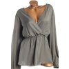 Dámská zelená/khaki halenka / DOROTHY PERKINS / XXXXL (54) / ANGLIE (26)