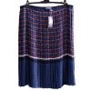 Dámská modro-červeno-bílá károvaná, plisovaná sukně / TU / XXL (44/46) / na štítku vel. 48 / UK 20 / ANGLIE