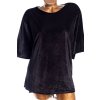 Dámká černá halenka/triko s zlatými třpytkami / F&F / XXXL (50/52) /na štítku  UK 22 / ANGLIE
