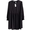 Dámské černé šaty / NEW LOOK / XXXL (50/52)  / na štítku vel. 50  /uk 22 / ANGLIE