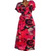 Dámské, elastické, značkové  šaty s barevným vzorem květin / Joe Browns / XXXL (50) / ANGLIE (22)