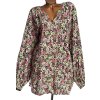 Dámská halenka s květy  / JD-WILLIAMS / XXXXL (60) / UK 32 / ANGLIE