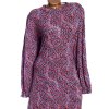 Dámské elastické, černé šaty s modro-růžovo-červeno-fialovými kytičkami / XXXL (48) / UK 20 / ANGLIE