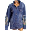 Dámská džínová bunda s výšivkou /  - XXXXXL (54) /  UK 26 ANGLIE