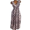 Dámské letní šaty s hadím vzorem a zavazováním / PRINCIPLES / XXL (46) UK 18 / ANGLIE