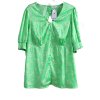 Dámská zelená halenka s bílými květy / SIMPLY BE/ XXXXL (52) / UK 24 / ANGLIE