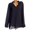 Dámská černá košile / NEW LOOK / XXXXL (52) / UK 24 / ANGLIE