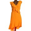 Dámské oranžové šaty / ELLOS / XXXL (50) UK 22/ ANGLIE