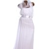 Dámské bílé tylové plesové šaty / Cherlone  / XXXL (50/52)  / UK 22/24 / ANGLIE