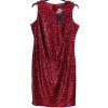 Dámské červené flitrované šaty / New look / XXXL (48/50) / UK 22 / ANGLIE