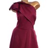 Dámský značkový burgundy overal na jedno rameno / Chi Chi LONDON / XXXL (50) / UK 22  / ANGLIE
