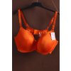 Dámská oranžová podprsenka / GEORGE  / 110G / UK 42F  / ANGLIE