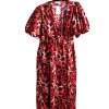 Dámské luxusní barevně vzorované zavinovací šaty/ NEXT / XXL (52) / UK 24  ANGLIE