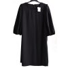 Dámské černé šaty / CAPSULE / XXXXL (52) / UK 24 / ANGLIE