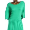 Dámské elastick  zelené šaty / LIMITED / XXXL (50/52/54)  / UK 22/24 / ANGLIE
