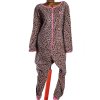 Dámský tygrovaný teplý overal / PRETTY SECRETS / XXXXL (52/54) / UK 24/26  / ANGLIE UK (24)