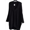 Dámský černý svetr / /XXXXL (50/52) / UK 22/24 ANGLIE