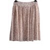 Dámská hnědo-bílá sukně  / DAMART/ XXXXL (50/52) / UK 22/24 / ANGLIE