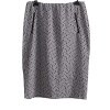 Dámská černo-bílá vzorovaná sukně / MCO /  XXXL (48/50) / UK 20/22 / ANGLIE