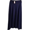 Dámská dlouhá tmavě modrá sukně / CAPSULE  / XXXXL (56) / UK 28/ ANGLIE