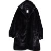 Dámský černý kožíškový kabátek / NEW LOOK / XXXL (50/52+) / UK 22 / ANGLIE