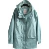 Dámská tyrkysová bunda s kapucí, voděodolná - ZNAČKOVÁ, TRADIČN ANGLICKÁ ZNAČKA  / MAINE / XXXL (50/52) / UK 22  ANGLIE