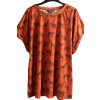 Dámské hnědé triko se safari zvířaty  / BONMARCHÉ  / XXXL (52) / UK 24 / ANGLIE