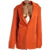 Dámské oranžovo-hnědé sako  / PRETTY LITTLE THING / XXXL (50/52) / UK 22 / ANGLIE