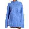Dámský modrý rolákový svetr  / TU /  XXXL (50/52++) /  UK 22 / ANGLIE