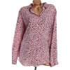 Dámská růžová košile s černými vzory  / NEW LOOK / XXXXL (52) / UK 24 / ANGLIE