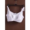 Dámská bílá krajková podprsenka  / YOURS / 105E / 46DD / ANGLIE