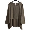 Dámská khaki halenka / WYNNE LAYERS / XXXXL (52/54) / UK 24/26 / ANGLIE