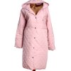 Dámský zimní značkový prošívaný růžový kabát / CAPSULE / XXXXL (58) / UK 30  / ANGLIE