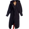 Dámský černý mikinový kabát / MODA GIANDA / XXXL (48/50) / UK 20/22 ANGLIE