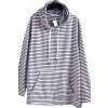 Dámská modro-bílá pruhovaná mikina  / TU / XXXXL (52) / UK 24/ ANGLIE