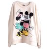 Dámská krémová mikina s Mickey Mouse / GEORGE / XXXL (52/54) / UK 24/26 / ANGLIE