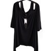Dámská černá halenka na ramínka PC - 1500,- / CUPIO   / XXXL (50/52) / UK 22 / ANGLIE