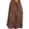 Dámská zimní béžovo-hnedo-černá sukně s leopardím vzorem / Marks&Spencer - XXXXL (52) / UK 24  / ANGLIE