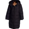 Dámský zimní černý prošívaný zimní kabát / PEACOCKS / XXXL (50/52) / UK 22 / ANGLIE