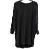 Dámská černá třpytivá tunika / ZUPPE / XXXL+ (50) / UK 22 / ANGLIE