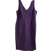 Dámské fialové kvalitní, značkové  šaty se zipem / AUTOGRAPH / XXL (46) / UK 18 / ANGLIE