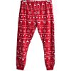 Dámské červeno-bílé vánoční pyžamo / CHRISTMAS / XXXL (48/50) / UK 20-22 / ANGLIE