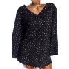 Dámská černá halenka s bílými puntíky / BONMARCHÉ / XXXL (50) / UK 22 / ANGLIE