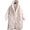 Dámská bílý zimní kabát na zavazování / GEORGE / XXXL (48/50) UK 20/22/ ANGLIE