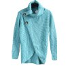 Dámský tyrkysový svetřík / (46/48) / UK 20 / ANGLIE
