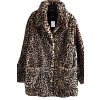 Dámská kožíšková bunda s leopardém vzorem / Marks & Spencer/ XXXXL (50/52+) / UK 22 / ANGLIE