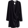 Dámská zavinovací černá halenka / ATTITUDES  / XXXL (50/52) / UK 22/24 / ANGLIE